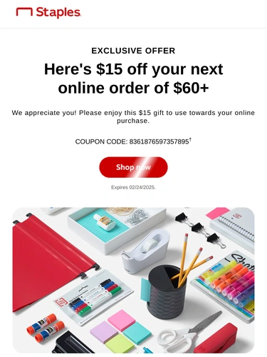 Staples Loyalty Program