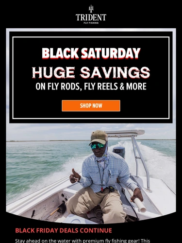 Trident Fly Fishing Sale Announcement