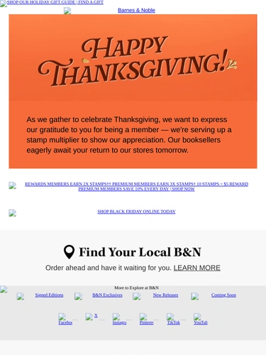 Barnes & Noble Holiday Campaign