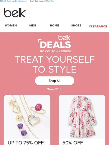 Belk Sale Announcement