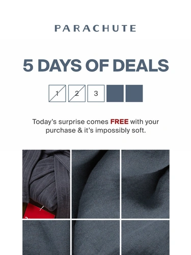 Parachute Home Sale Announcement