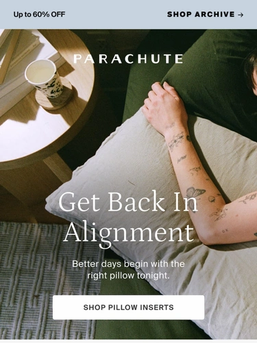Parachute Home Sale Announcement
