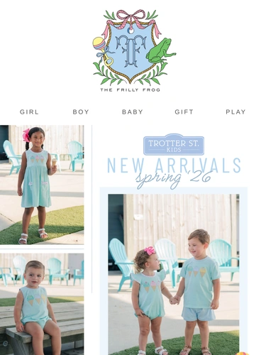 The Frilly Frog Newsletter