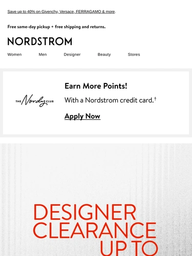 Nordstrom Sale Announcement