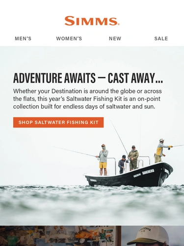 Simms Fishing Newsletter