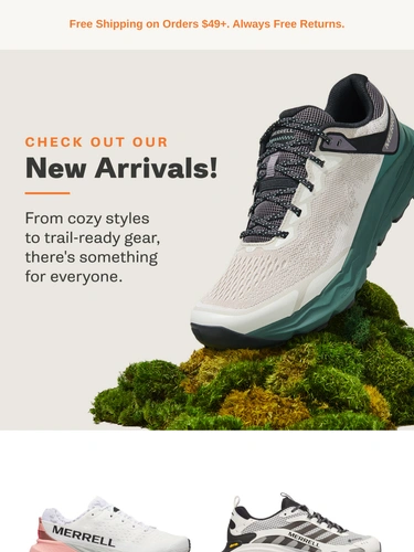 Merrell Sale Announcement