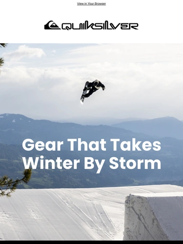 Quiksilver Sale Announcement