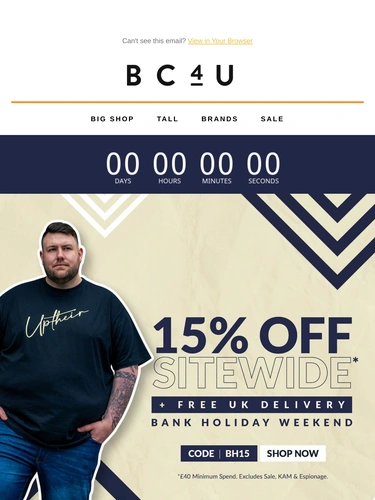 BigClothing4U Sale Announcement