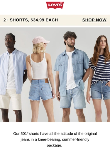 Levi's Sale Announcement