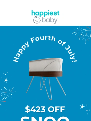 Happiest Baby Sale Announcement