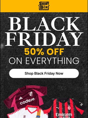 Shirt in a Box Sale Announcement