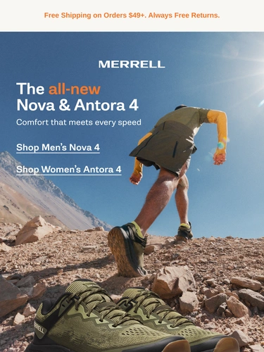 Merrell Sale Announcement