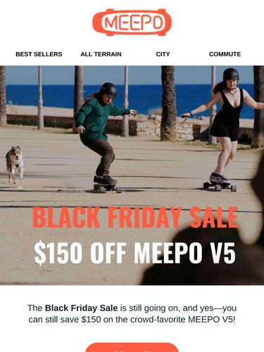 Meepo Board Sale Announcement