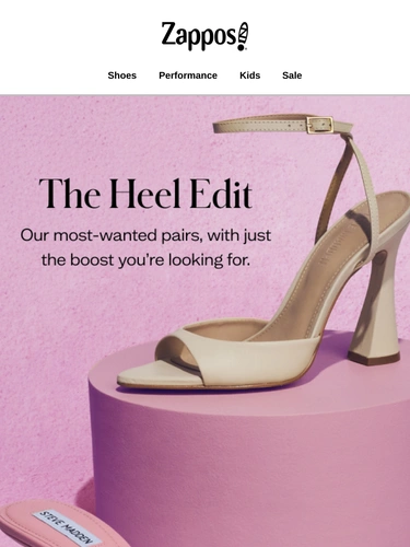 Zappos Sale Announcement