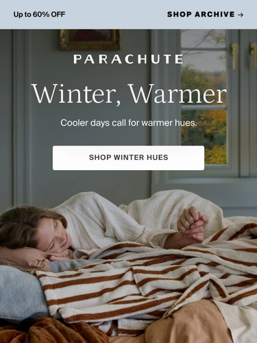 Parachute Home Sale Announcement