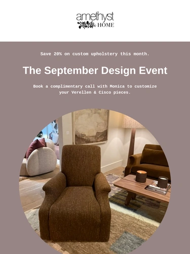 Amethyst Home Sale Announcement