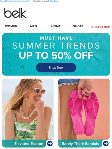 Belk Sale Announcement