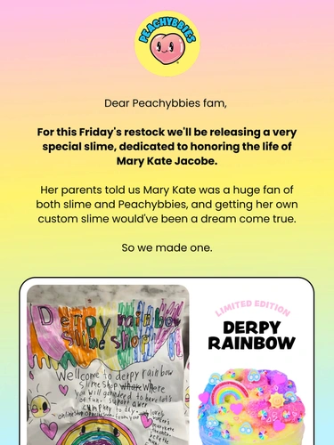 PeachyBbies Newsletter
