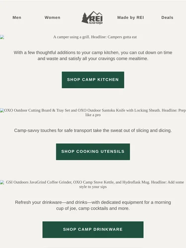 REI Newsletter