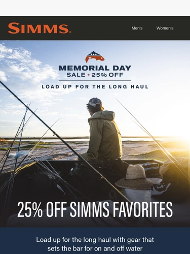 Simms Fishing Newsletter