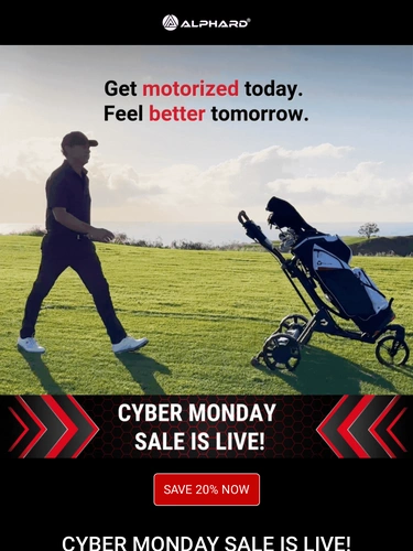 Alphard Golf Sale Announcement