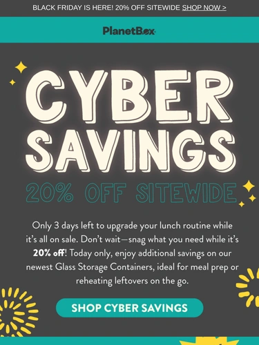 PlanetBox Sale Announcement
