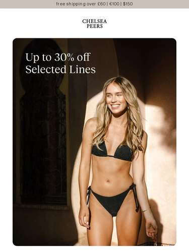 Chelsea Peers Sale Announcement