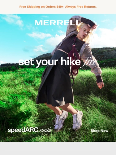 Merrell Sale Announcement