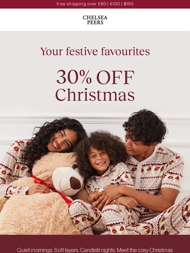 Chelsea Peers Holiday Campaign
