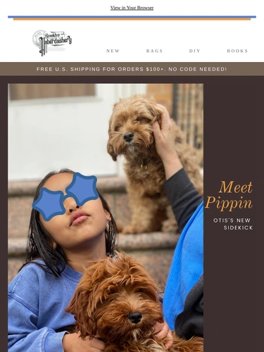 Brooklyn Haberdashery Newsletter