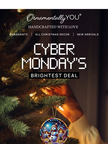 Ornamentally You Sale Announcement
