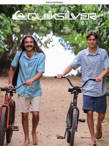 Quiksilver Newsletter