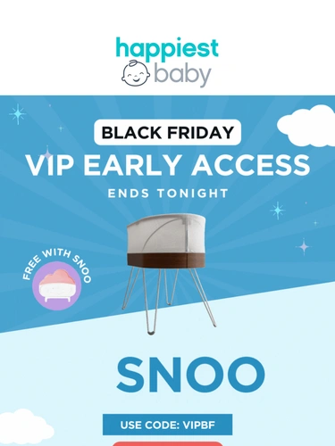 Happiest Baby Sale Announcement