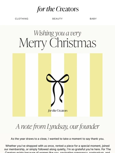 For The Creators Newsletter