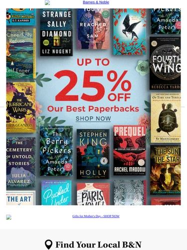 Barnes & Noble Sale Announcement