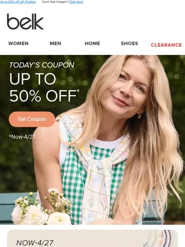 Belk Sale Announcement