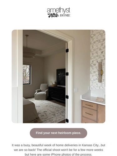 Amethyst Home Newsletter