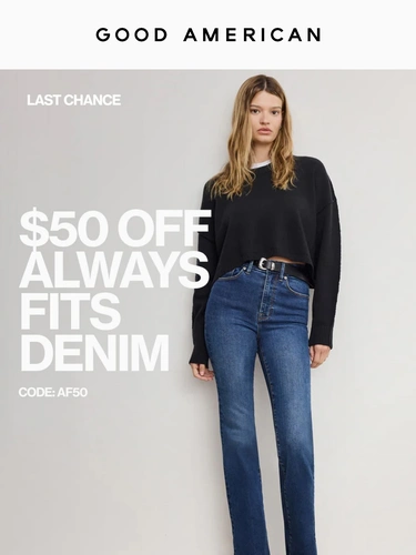 Good American Sale Announcement
