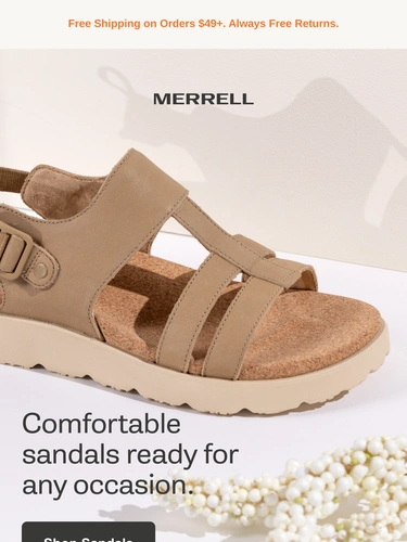 Merrell Sale Announcement