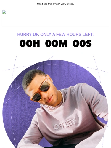 Oakley Sale Announcement