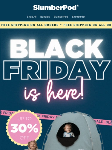 SlumberPod Sale Announcement
