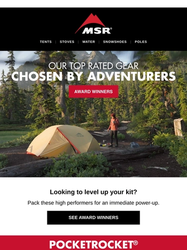 MSR Gear Newsletter