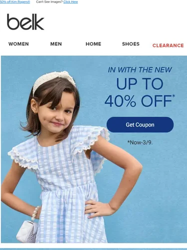 Belk Sale Announcement