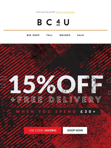 BigClothing4U Sale Announcement