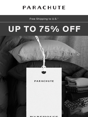 Parachute Home Sale Announcement