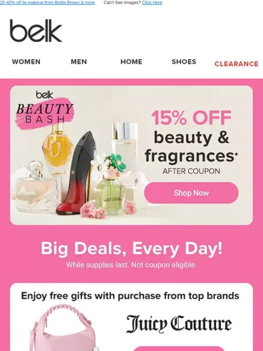 Belk Sale Announcement