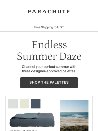 Parachute Home Sale Announcement