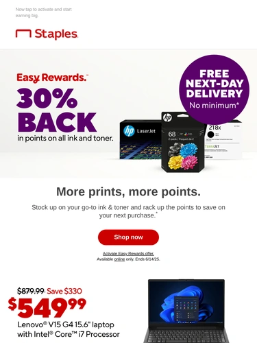 Staples Sale Announcement