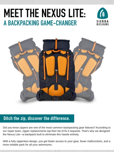 Sierra Designs Newsletter