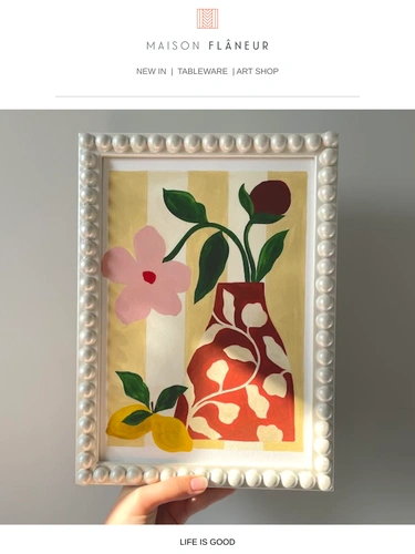 Maison Flaneur Newsletter